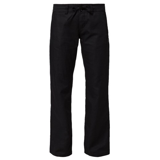 Oxbow Spodnie materiałowe noir zalando czarny bawełna