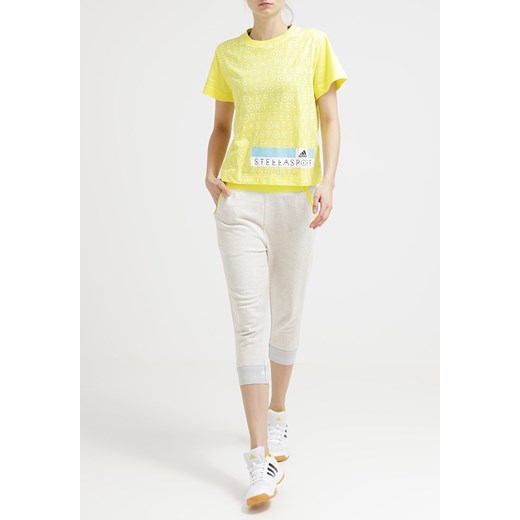 adidas Performance Tshirt z nadrukiem yellow zest zalando zolty dżersej