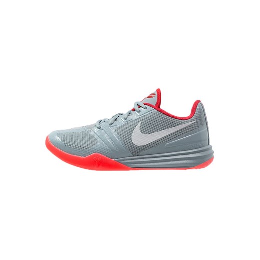 Nike Performance KOBE MENTALITY Obuwie do koszykówki dove grey/metallic platinum/university red zalando szary guma