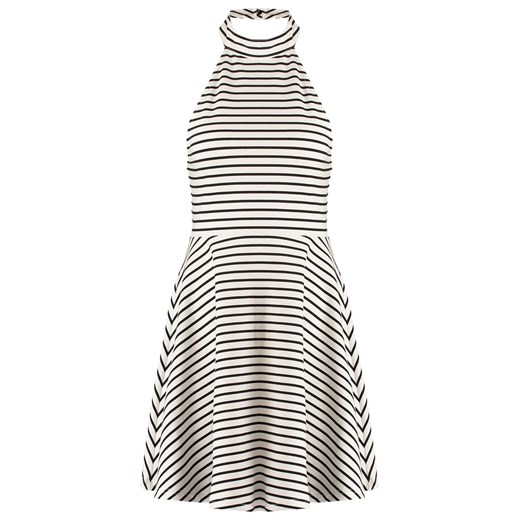 MINKPINK Sukienka z dżerseju white/black zalando szary abstrakcyjne wzory