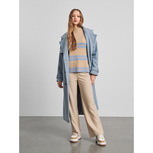 Sinsay - Sweter ze stójką - wielobarwny Sinsay M Sinsay