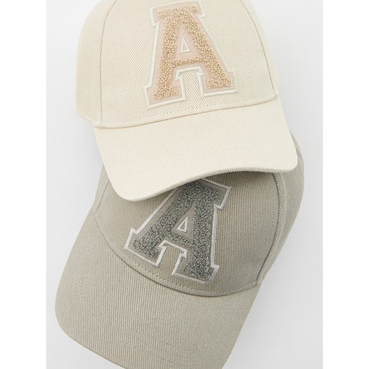 Reserved - Czapka z daszkiem - oliwkowy Reserved 9-13 lat Reserved