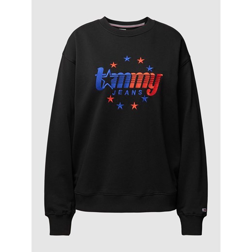 Bluza z wyhaftowanym logo Tommy Jeans S okazyjna cena Peek&Cloppenburg 