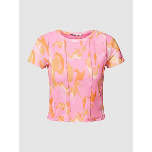 T-shirt we wzory na całej powierzchni ze sklepu Peek&Cloppenburg  w kategorii Bluzki damskie - zdjęcie 168080446