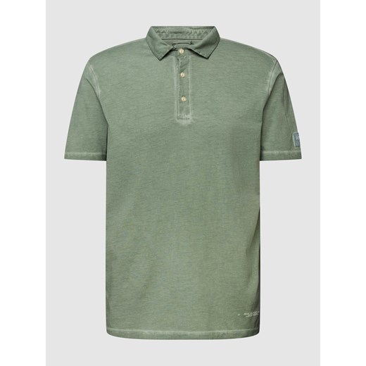 Koszulka polo z detalami z logo model ‘SOHO RUGBY POLO’ ze sklepu Peek&Cloppenburg  w kategorii T-shirty męskie - zdjęcie 168080457