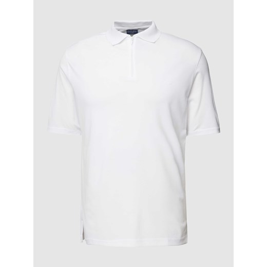 Koszulka polo z zamkiem błyskawicznym ze sklepu Peek&Cloppenburg  w kategorii T-shirty męskie - zdjęcie 168080607