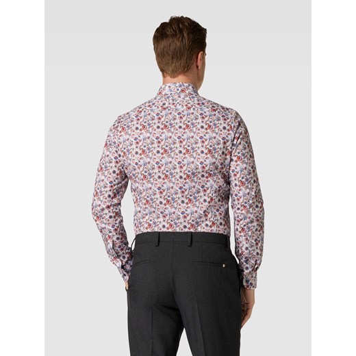 Koszula o kroju body fit z kwiatowym wzorem na całej powierzchni Olymp Level Five 43 okazyjna cena Peek&Cloppenburg 
