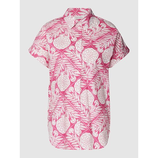 Bluzka koszulowa z wzorem na całej powierzchni ze sklepu Peek&Cloppenburg  w kategorii Koszule damskie - zdjęcie 168080678