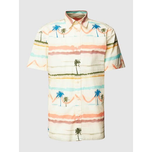 Koszula casualowa z wzorem na całej powierzchni ze sklepu Peek&Cloppenburg  w kategorii Koszule męskie - zdjęcie 168081508