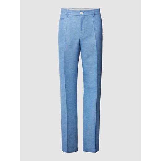 Spodnie do garnituru o kroju slim fit w kant model ‘Lennon’ ze sklepu Peek&Cloppenburg  w kategorii Spodnie męskie - zdjęcie 168082035
