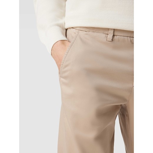 Spodnie z detalem z logo model ‘Hunt’ Mos Mosh 34/34 wyprzedaż Peek&Cloppenburg 