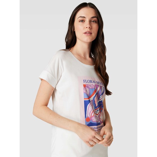 T-shirt z nadrukowanym motywem Christian Berg Woman 40 promocyjna cena Peek&Cloppenburg 