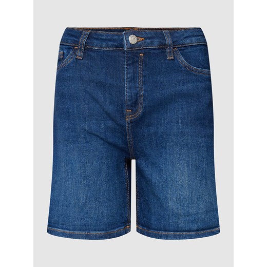 Szorty jeansowe z naszywką z logo ze sklepu Peek&Cloppenburg  w kategorii Szorty - zdjęcie 168082327