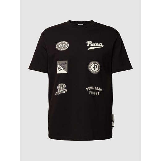 T-shirt z nadrukami z logo ze sklepu Peek&Cloppenburg  w kategorii T-shirty męskie - zdjęcie 168082329