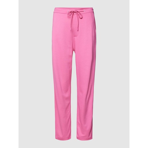 Spodnie materiałowe z elastycznym pasem ze sklepu Peek&Cloppenburg  w kategorii Spodnie damskie - zdjęcie 168082349