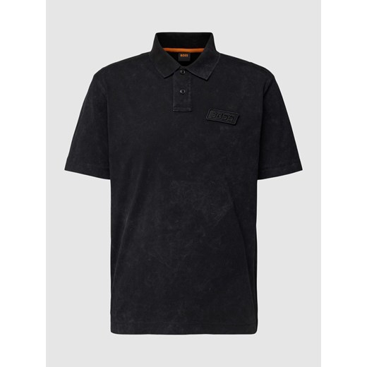 Koszulka polo z naszywką z logo model ‘Peozone’ ze sklepu Peek&Cloppenburg  w kategorii T-shirty męskie - zdjęcie 168082489