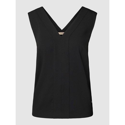 Top bluzkowy z dekoltem w serek model ‘LEIA’ ze sklepu Peek&Cloppenburg  w kategorii Bluzki damskie - zdjęcie 168083047