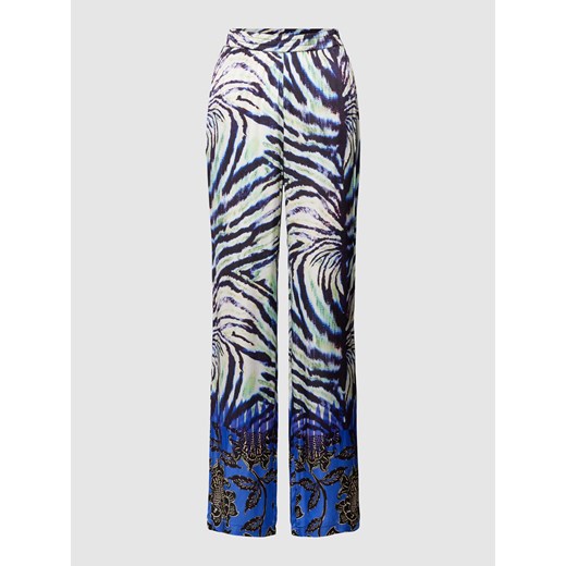 Spodnie z wzorem na całej powierzchni ze sklepu Peek&Cloppenburg  w kategorii Spodnie damskie - zdjęcie 168083218