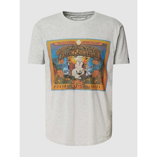 T-shirt z nadrukiem z logo model ‘ETHNIC’ ze sklepu Peek&Cloppenburg  w kategorii T-shirty męskie - zdjęcie 168083835
