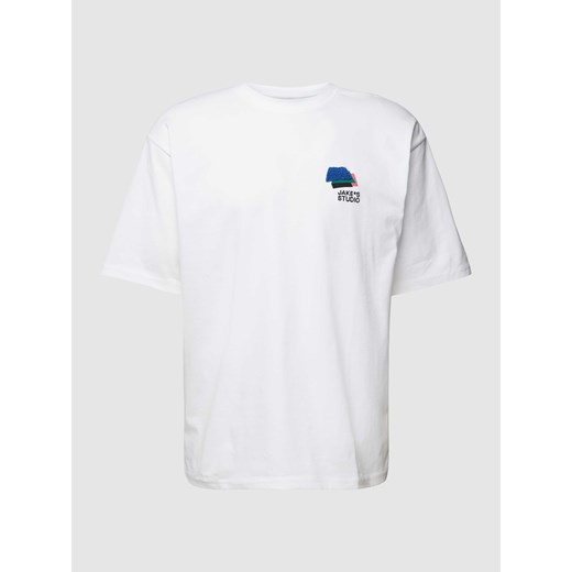 T-shirt z okrągłym dekoltem ze sklepu Peek&Cloppenburg  w kategorii T-shirty męskie - zdjęcie 168084175