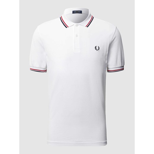Koszulka polo z brzegami w kontrastowym kolorze Fred Perry XS wyprzedaż Peek&Cloppenburg