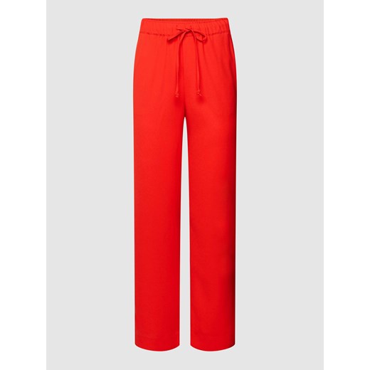 Spodnie o kroju tapered fit z elastycznym paskiem model ‘Shirley’ ze sklepu Peek&Cloppenburg  w kategorii Spodnie damskie - zdjęcie 168085685