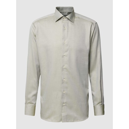 Koszula biznesowa o kroju modern fit ze wzorem na całej powierzchni ze sklepu Peek&Cloppenburg  w kategorii Koszule męskie - zdjęcie 168085756