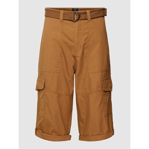 Szorty cargo z paskiem ze sklepu Peek&Cloppenburg  w kategorii Spodenki męskie - zdjęcie 168085837