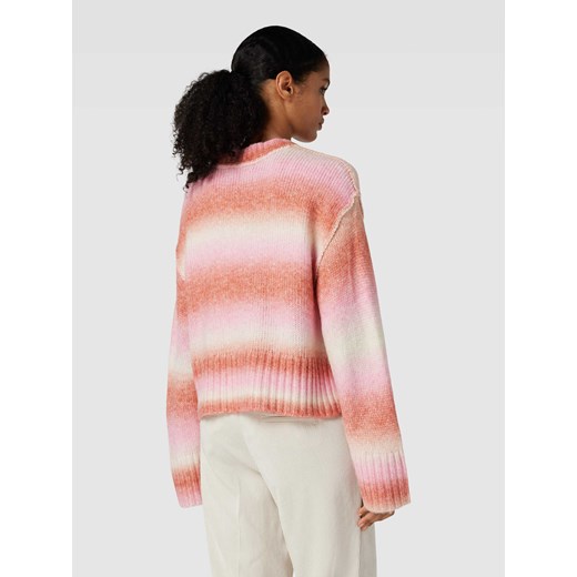 Sweter damski Vero Moda wełniany z okrągłym dekoltem 