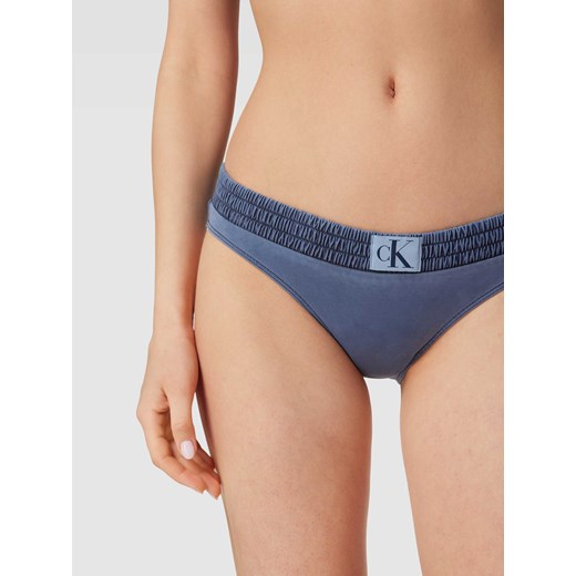 Figi bikini z detalem z logo Calvin Klein Underwear L Peek&Cloppenburg  wyprzedaż