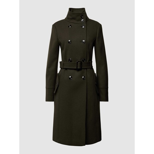 Płaszcz wełniany z połami ze sklepu Peek&Cloppenburg  w kategorii Płaszcze damskie - zdjęcie 168086486