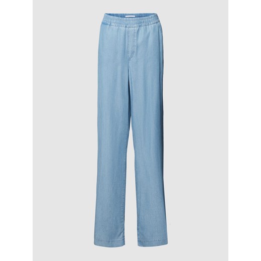 Spodnie z imitacji denimu model ‘Chiara’ ze sklepu Peek&Cloppenburg  w kategorii Spodnie damskie - zdjęcie 168086748