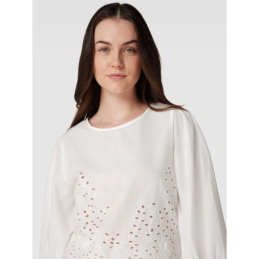 Bluzka z ażurowym wzorem model ‘FRAMONE’ Selected Femme 40 okazyjna cena Peek&Cloppenburg 