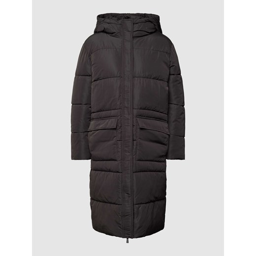 Płaszcz pikowany z kapturem ze sklepu Peek&Cloppenburg  w kategorii Płaszcze damskie - zdjęcie 168087017
