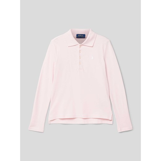 Koszulka polo z długim rękawem ze sklepu Peek&Cloppenburg  w kategorii Bluzki dziewczęce - zdjęcie 168087108