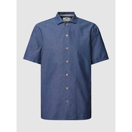 Koszula casulowa o kroju relaxed fit z lnu z kołnierzykiem typu kent ze sklepu Peek&Cloppenburg  w kategorii Koszule męskie - zdjęcie 168087307
