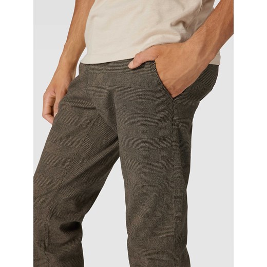 Spodnie do garnituru o kroju slim fit z lamowanymi kieszeniami z tyłu 58 wyprzedaż Peek&Cloppenburg 