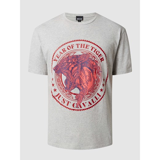 T-shirt z logo ze sklepu Peek&Cloppenburg  w kategorii T-shirty męskie - zdjęcie 168089205