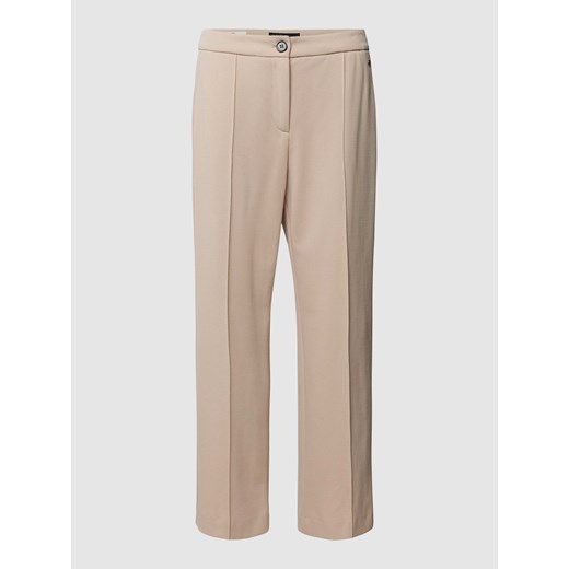 Spodnie skrócone z fakturowanym wzorem model ‘WELLINGTON’ ze sklepu Peek&Cloppenburg  w kategorii Spodnie damskie - zdjęcie 168089447