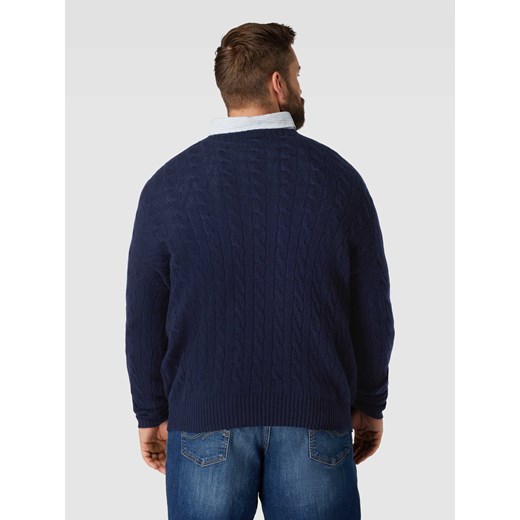 Sweter męski Polo Ralph Lauren niebieski 