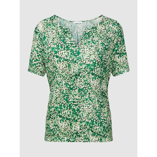 T-shirt z wiskozy ze wzorem na całej powierzchni model ‘Simani’ ze sklepu Peek&Cloppenburg  w kategorii Bluzki damskie - zdjęcie 168089536