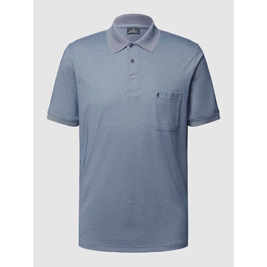 Koszulka polo z kieszenią na piersi ze sklepu Peek&Cloppenburg  w kategorii T-shirty męskie - zdjęcie 168089595