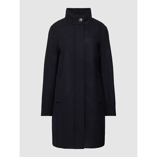 Krótki płaszcz ze stójką i bocznymi,wpuszczanymi kieszeniami ze sklepu Peek&Cloppenburg  w kategorii Płaszcze damskie - zdjęcie 168089916
