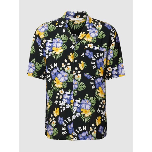 Koszula casualowa z czystej wiskozy z listwą guzikową ze sklepu Peek&Cloppenburg  w kategorii Koszule męskie - zdjęcie 168090108