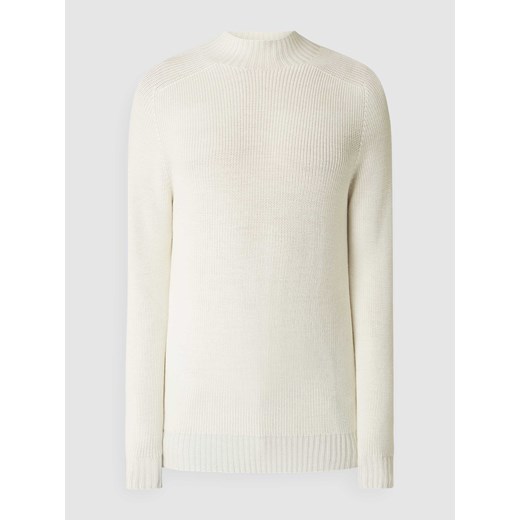 Sweter z żywej wełny ze sklepu Peek&Cloppenburg  w kategorii Swetry męskie - zdjęcie 168090715