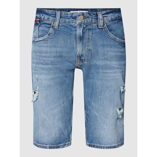Szorty jeansowe z przetarciami model ‘RONNIE’ Tommy Jeans 34 wyprzedaż Peek&Cloppenburg 
