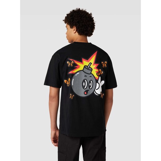 T-shirt z nadrukiem na plecach model ‘BUTTERFLY ADAM’ The Hundreds M okazja Peek&Cloppenburg 