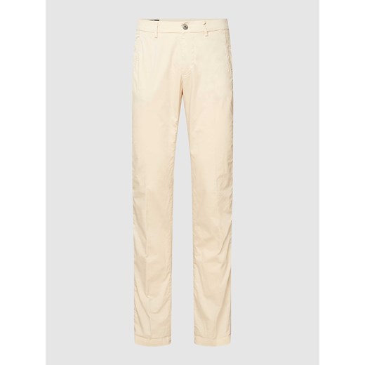 Spodnie materiałowe z lamowanymi kieszeniami model ‘Torino’ ze sklepu Peek&Cloppenburg  w kategorii Spodnie męskie - zdjęcie 168094235