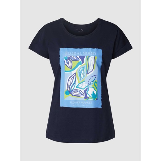 T-shirt z nadrukowanym motywem ze sklepu Peek&Cloppenburg  w kategorii Bluzki damskie - zdjęcie 168094656