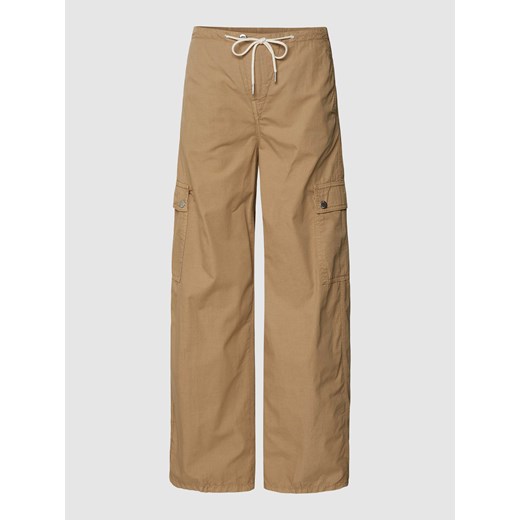 Spodnie z detalami z logo model ‘ALLOY’ ze sklepu Peek&Cloppenburg  w kategorii Spodnie damskie - zdjęcie 168095026